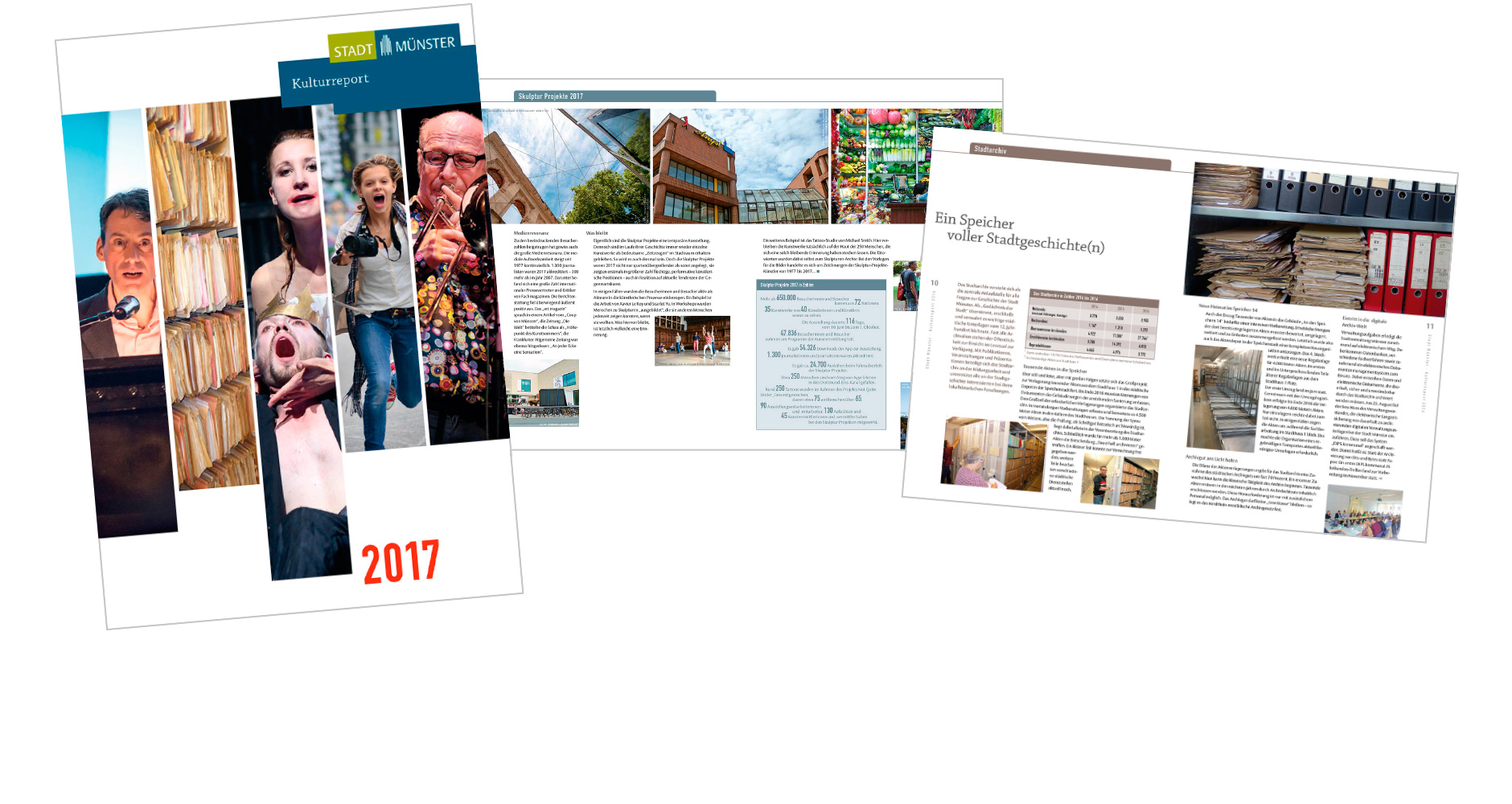 LFS Münster: Printdesign